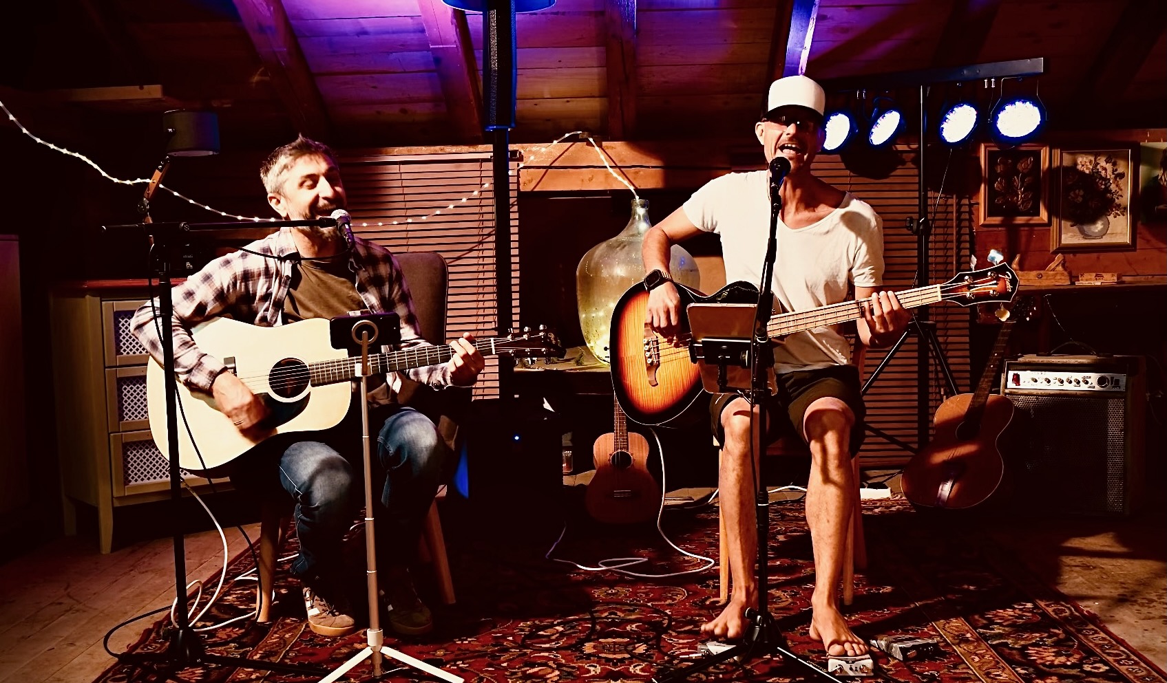 Montaphonic live – Berti und Alex spielen gemeinsam